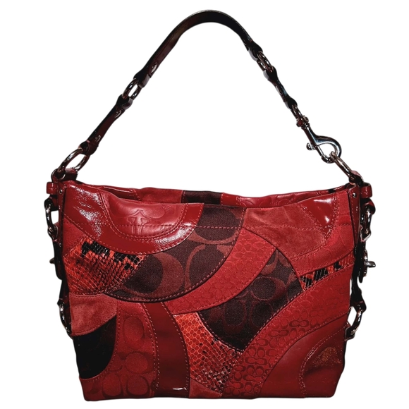Coach Carly Patchwork Hobo shoulder bag. - Picture 2 of 12